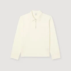 Fashion Zipper Polo Shirt Men Sweaters & Cardigans